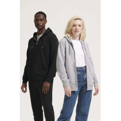 sweat personnalisable zippé à capuche unisexe Calipso