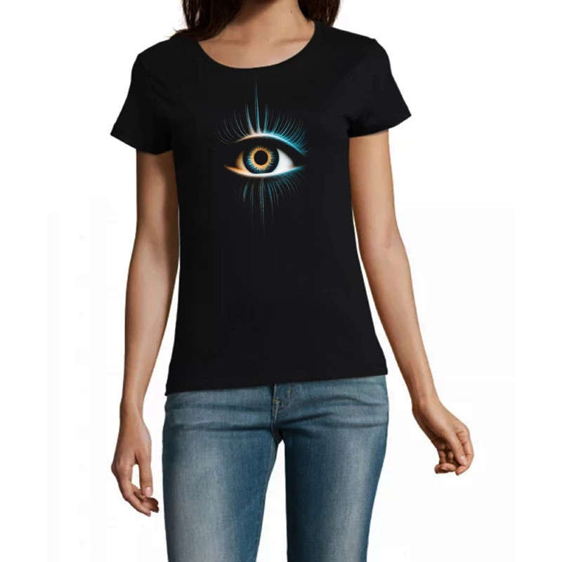 T Shirt oeil pour femme