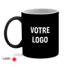 Mug noir et blanc personnalisable en gravure laser