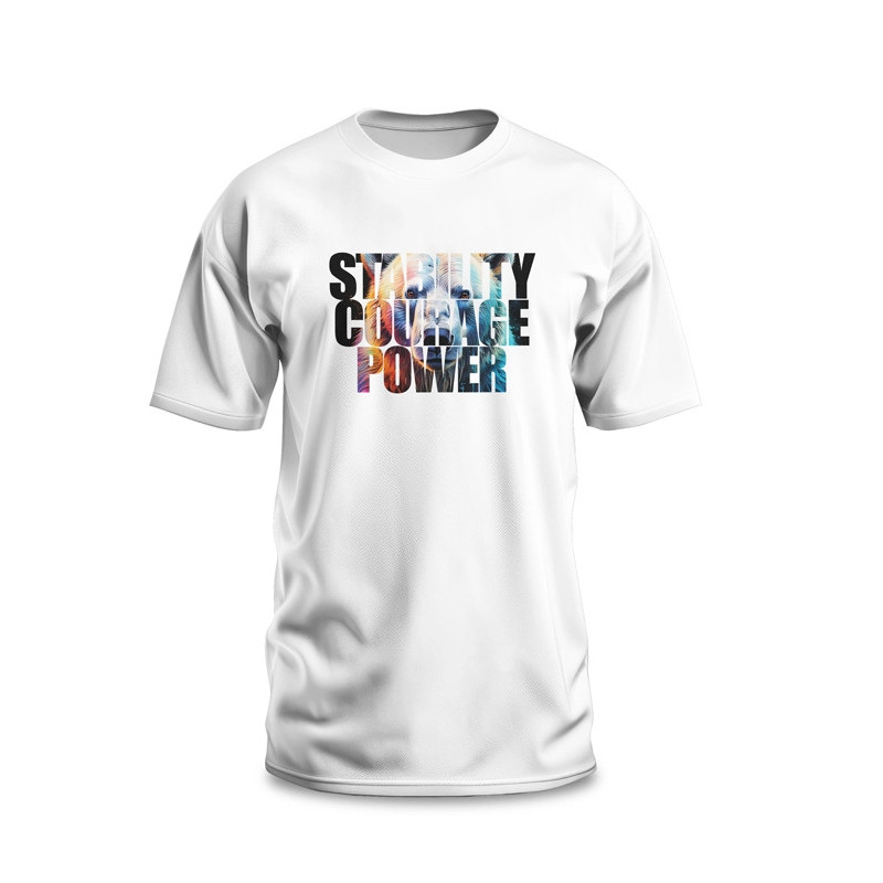 t-shirt stability courage power