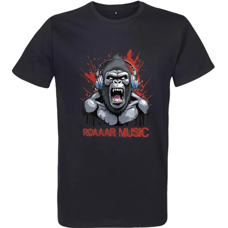 t shirt "Roar music" - pour homme - Atypics
